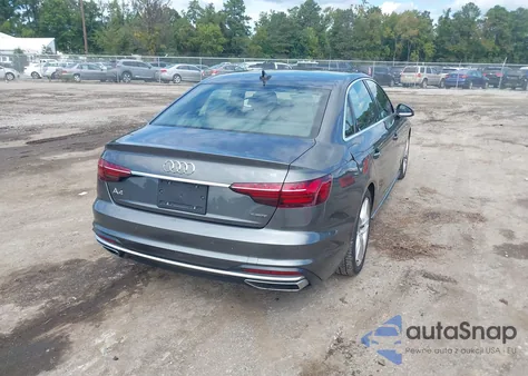 2023 Audi A4 Premium Plus 45 Tfsi S Line Quattro S Tronic из США, поврежденный, VIN WAUEAAF40PN015109